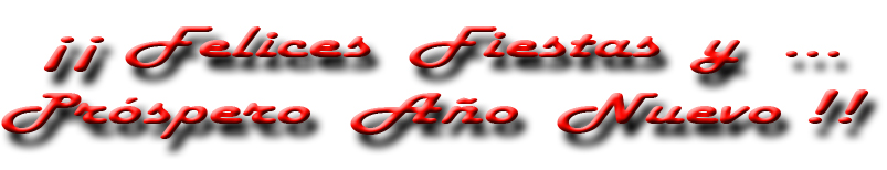 Felices fiestas 2012