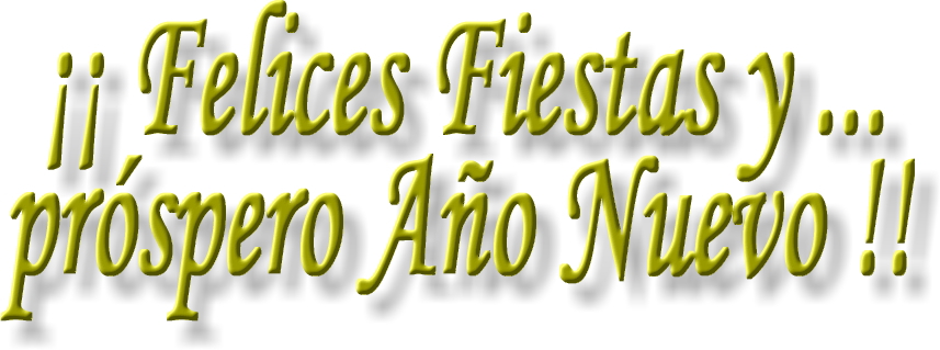 Felices fiestas 2018