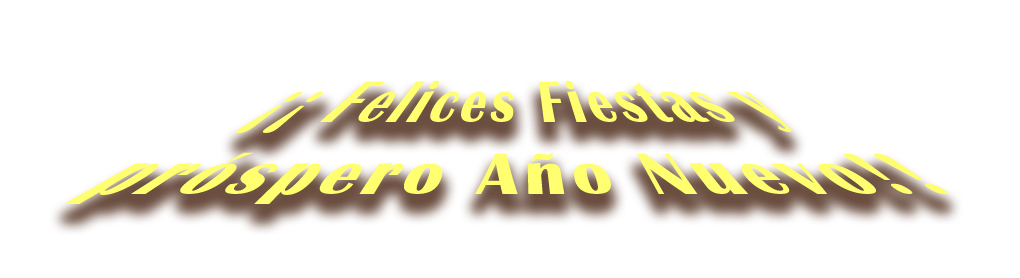 Felices fiestas 2019